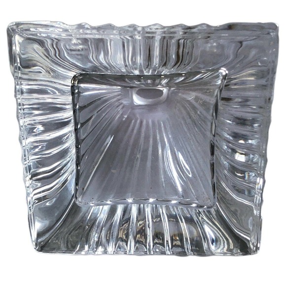 RCR ROYAL CRYSTAL ROCK 5" PYRAMID CRYSTAL PERFUME BOTTLE/STOPPER/SEAL/SALE! - Picture 5 of 10